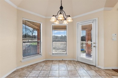 What a view!  This beautiful home looks over the 7th fairway of on Whitestone Golf Club in Texas - for sale on GolfHomes.com, golf home, golf lot