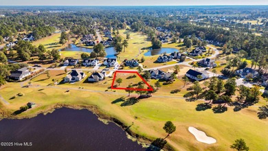 Over half an acre Golf Course Custom lot in the prestigious on Brunswick Plantation and Golf Resorts in North Carolina - for sale on GolfHomes.com, golf home, golf lot
