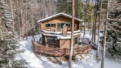 Charming Whitefish home with prime location and endless on Iron Horse Golf Club in Montana - for sale on GolfHomes.com, golf home, golf lot