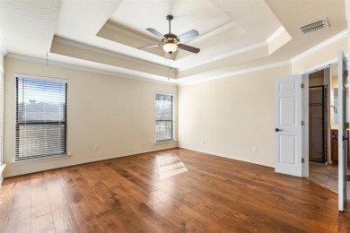 What a view!  This beautiful home looks over the 7th fairway of on Whitestone Golf Club in Texas - for sale on GolfHomes.com, golf home, golf lot