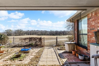 What a view!  This beautiful home looks over the 7th fairway of on Whitestone Golf Club in Texas - for sale on GolfHomes.com, golf home, golf lot