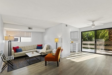 This beautiful Palm Canyon Villas Condo is light, bright, and on Tahquitz Creek Golf Resort in California - for sale on GolfHomes.com, golf home, golf lot