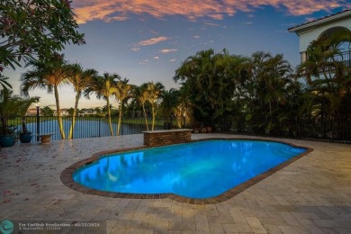 Exquisite 2-story pool home w/serene lake views in the on Parkland Golf Club in Florida - for sale on GolfHomes.com, golf home, golf lot