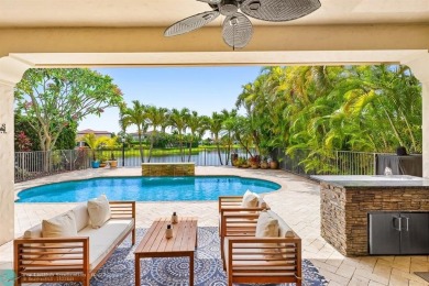 Exquisite 2-story pool home w/serene lake views in the on Parkland Golf Club in Florida - for sale on GolfHomes.com, golf home, golf lot