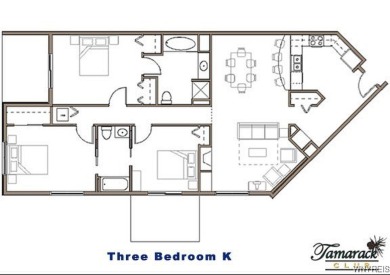 Fourth floor 3 bedroom, 2.5 bath Fractional unit at the premier on Holiday Valley Resort in New York - for sale on GolfHomes.com, golf home, golf lot