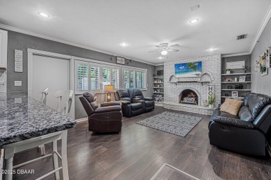 NEVER FLOODED IN ANY HURICANES! Spacious 5BR/3BA home with two on Daytona Beach Golf Club in Florida - for sale on GolfHomes.com, golf home, golf lot