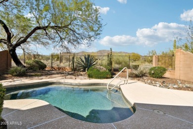 Located on the Anthem Country Club golf course with sweeping on Anthem Golf and Country Club  in Arizona - for sale on GolfHomes.com, golf home, golf lot