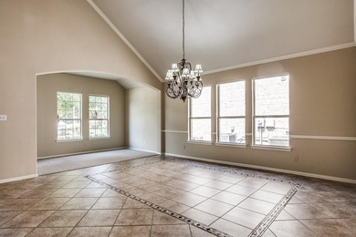 Meticulously maintained 2-story overlooking the second hole of on Lantana Golf Club in Texas - for sale on GolfHomes.com, golf home, golf lot