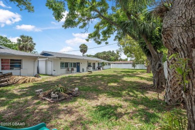 NEVER FLOODED IN ANY HURICANES! Spacious 5BR/3BA home with two on Daytona Beach Golf Club in Florida - for sale on GolfHomes.com, golf home, golf lot