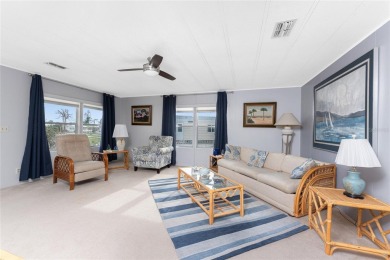 GREAT PRICE on this updated doublewide lakefront FULLY FURNISHED on Lemon Bay Golf Club in Florida - for sale on GolfHomes.com, golf home, golf lot