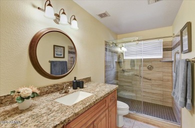 Beautiful Camelback model on the 4th green of the Lakes Golf on Westbrook Village Golf Club in Arizona - for sale on GolfHomes.com, golf home, golf lot