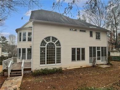 Welcome home to this charming 4-bedroom, 3.5-bath residence on Trophy Club of Apalachee in Georgia - for sale on GolfHomes.com, golf home, golf lot