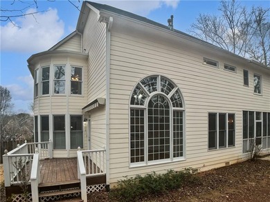 Welcome home to this charming 4-bedroom, 3.5-bath residence on Trophy Club of Apalachee in Georgia - for sale on GolfHomes.com, golf home, golf lot