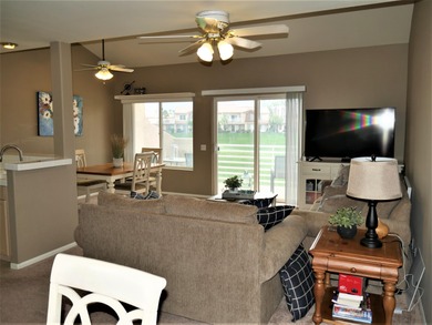 Enjoy panoramic fairway and mountain views from the west-facing on Palm Royale Country Club in California - for sale on GolfHomes.com, golf home, golf lot