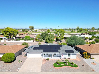 MOVE IN READY! OWNED SOLAR W/ ZERO ELECTRIC BILLS, located in on Sun City Riverview Golf Course in Arizona - for sale on GolfHomes.com, golf home, golf lot
