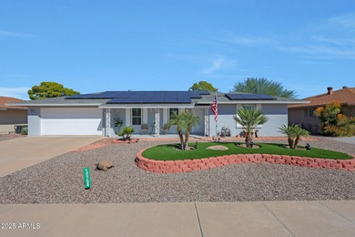 MOVE IN READY! OWNED SOLAR W/ ZERO ELECTRIC BILLS, located in on Sun City Riverview Golf Course in Arizona - for sale on GolfHomes.com, golf home, golf lot