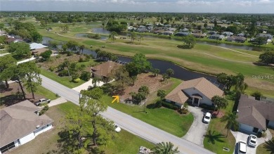 The Only Lot in Rotonda West Offering Both Waterfront and Golf on Rotonda Golf and Country Club The Palms Course in Florida - for sale on GolfHomes.com, golf home, golf lot