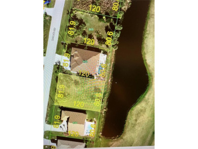 The Only Lot in Rotonda West Offering Both Waterfront and Golf on Rotonda Golf and Country Club The Palms Course in Florida - for sale on GolfHomes.com, golf home, golf lot