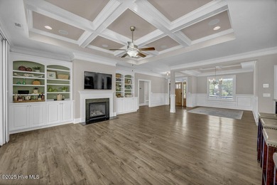 Exceptional curb appeal defines this beautifully designed on Cape Fear National At Brunswick Forest in North Carolina - for sale on GolfHomes.com, golf home, golf lot