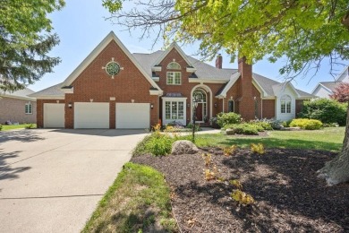 Experience elevated living in this executive estate nestled at on Stone Water Country Club in Michigan - for sale on GolfHomes.com, golf home, golf lot