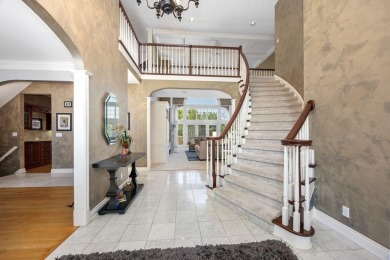 Experience elevated living in this executive estate nestled at on Stone Water Country Club in Michigan - for sale on GolfHomes.com, golf home, golf lot