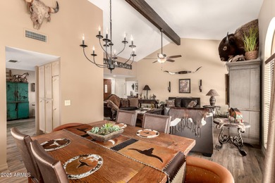 Professionally designed by an interior decorator! Lot can on Oakwood Golf Club  in Arizona - for sale on GolfHomes.com, golf home, golf lot
