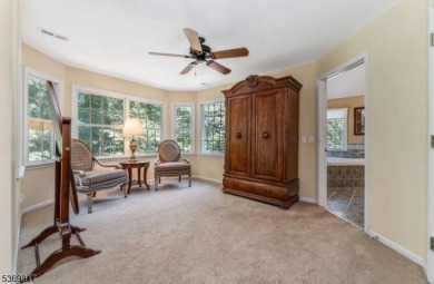Set on a private cul-de-sac, this beautifully designed home on Stanton Ridge Golf and Country Club in New Jersey - for sale on GolfHomes.com, golf home, golf lot