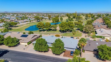 Enjoy breathtaking views of the pond, fountain, and 3rd hole of on Pebblebrook Golf Course in Arizona - for sale on GolfHomes.com, golf home, golf lot