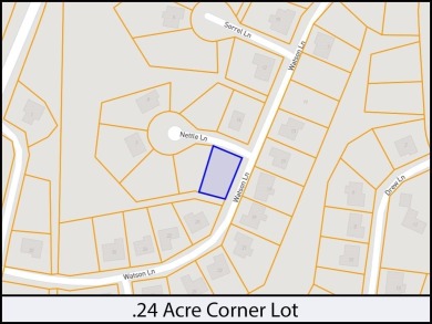 Nettle Lane is 2 minutes to the Back 40 and Blowing Springs on Bella Vista - Metfield Golf Complex and Country Club in Arkansas - for sale on GolfHomes.com, golf home, golf lot