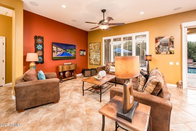 Sought after Encanto Model with a Private 2021 Heated Pool and on Corte Bella Golf Club in Arizona - for sale on GolfHomes.com, golf home, golf lot