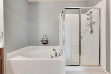Step into this delightful north-facing 3-bedroom, 2-bathroom on WestRidge Golf Course in Texas - for sale on GolfHomes.com, golf home, golf lot