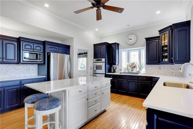 Views, views, views!!! Enjoy expansive, stunning views of the on Falcon Ridge Golf Course in Kansas - for sale on GolfHomes.com, golf home, golf lot