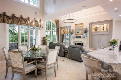 Extraordinary French Provincial-style home blends timeless on Trump National Golf Club Charlotte in North Carolina - for sale on GolfHomes.com, golf home, golf lot