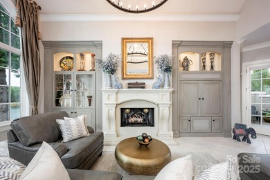 Extraordinary French Provincial-style home blends timeless on Trump National Golf Club Charlotte in North Carolina - for sale on GolfHomes.com, golf home, golf lot