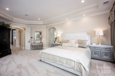 Extraordinary French Provincial-style home blends timeless on Trump National Golf Club Charlotte in North Carolina - for sale on GolfHomes.com, golf home, golf lot