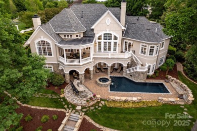 Extraordinary French Provincial-style home blends timeless on Trump National Golf Club Charlotte in North Carolina - for sale on GolfHomes.com, golf home, golf lot