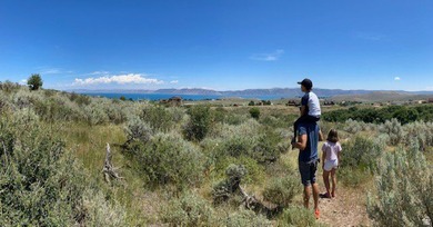 This lot would be an easy build. The view of Bear Lake from your on Bear Lake Golf Course in Utah - for sale on GolfHomes.com, golf home, golf lot