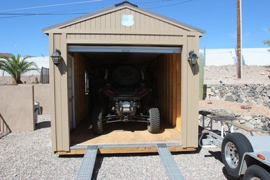 Quiet cul-de-sac location, level driveway, RV parking with full on London Bridge Golf Course in Arizona - for sale on GolfHomes.com, golf home, golf lot