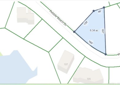 Great subdivion lot with golf course and ponds across the street on Diamondhead Golf and Country Club in Arkansas - for sale on GolfHomes.com, golf home, golf lot