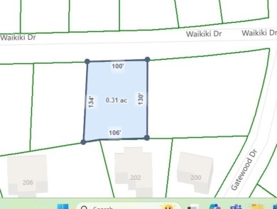 Great subdivision lot on a quiet street.  Fiber internet on Diamondhead Golf and Country Club in Arkansas - for sale on GolfHomes.com, golf home, golf lot