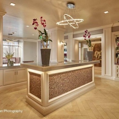 Golf course vistas fill this elegant custom 2-story 6 BD/5 BA on Woodfield Country Club in Florida - for sale on GolfHomes.com, golf home, golf lot