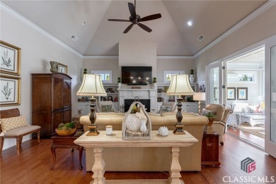 An Oconee gem featuring the popular Rossmoor floor plan which on The Georgia Club in Georgia - for sale on GolfHomes.com, golf home, golf lot