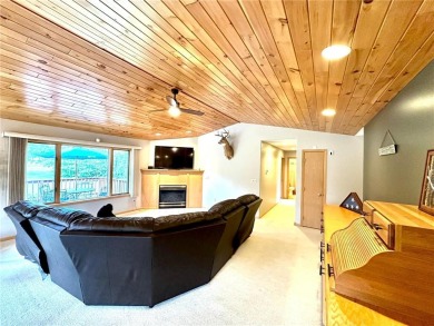 This impressive 3-bedroom, 2-bathroom home proudly overlooks the on Headwaters Country Club in Minnesota - for sale on GolfHomes.com, golf home, golf lot