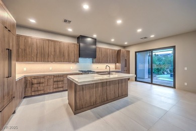 Fully remodeled showpiece with brand-new pool, custom cabinets on Red Rock Country Club in Nevada - for sale on GolfHomes.com, golf home, golf lot