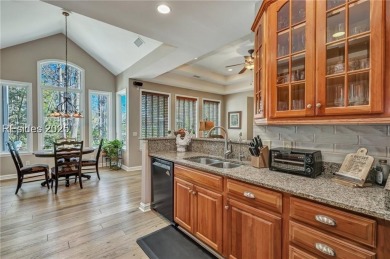 Beautiful one-level living with open, vaulted floor plan perfect on Callawassie Island Club in South Carolina - for sale on GolfHomes.com, golf home, golf lot