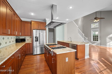 Spacious 5-bedroom, 3.5-bath home in the desirable gated Island on Island West Golf Club in South Carolina - for sale on GolfHomes.com, golf home, golf lot