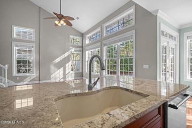 Spacious 5-bedroom, 3.5-bath home in the desirable gated Island on Island West Golf Club in South Carolina - for sale on GolfHomes.com, golf home, golf lot