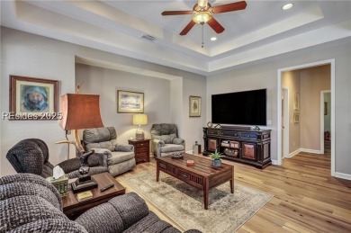 Beautiful one-level living with open, vaulted floor plan perfect on Callawassie Island Club in South Carolina - for sale on GolfHomes.com, golf home, golf lot