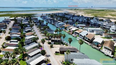 Cute and nicely updated park model featuring large full length on Long Island Golf Course in Texas - for sale on GolfHomes.com, golf home, golf lot