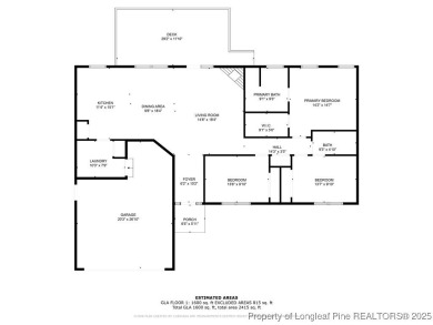 Welcome to this beautifully maintained 3-bedroom, 2-bathroom on Carolina Lakes Country Club in North Carolina - for sale on GolfHomes.com, golf home, golf lot